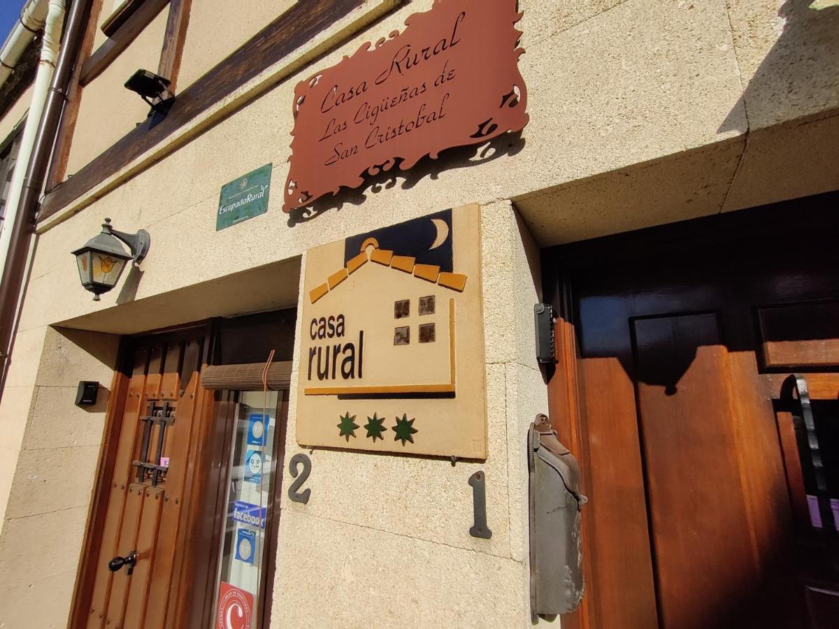 Las Cigueenas De San Cristobal San Cristóbal de Segovia 외부 사진